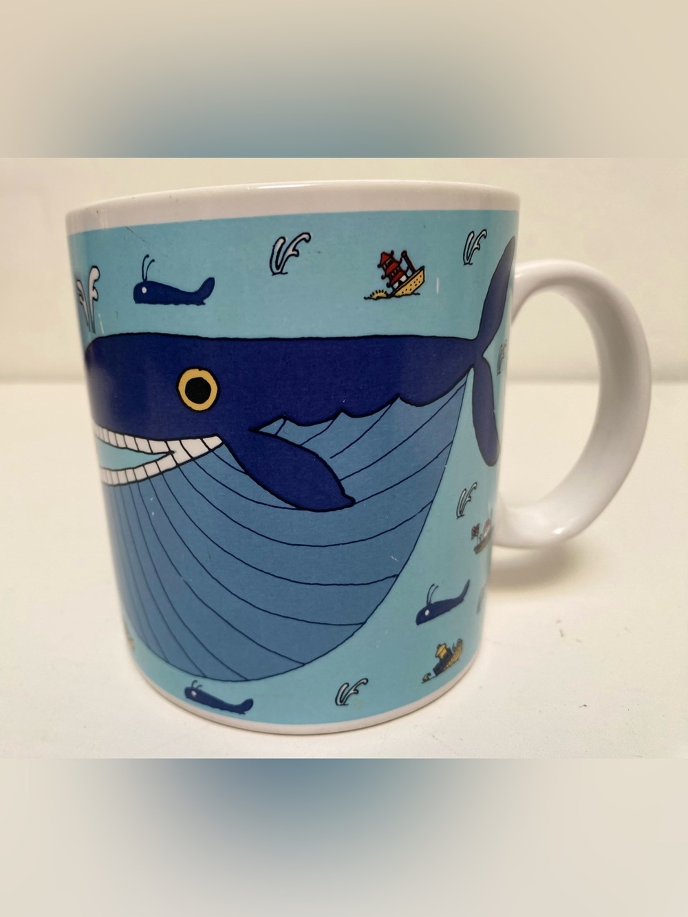 Taylor & Ng Whopper Whale Mug San Francisco Japan Vintage
Coffee Mug Cup Japan